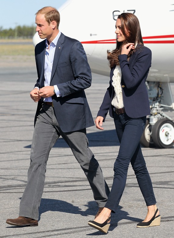 הנסיך ויליאם ואשתו קייט מידלטון בביקור בקנדה | צילום: גטי אימג'ס