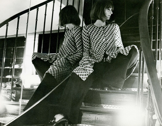 סוניה בבוטיק הראשון שלה בסן ז'רמן, 1968 