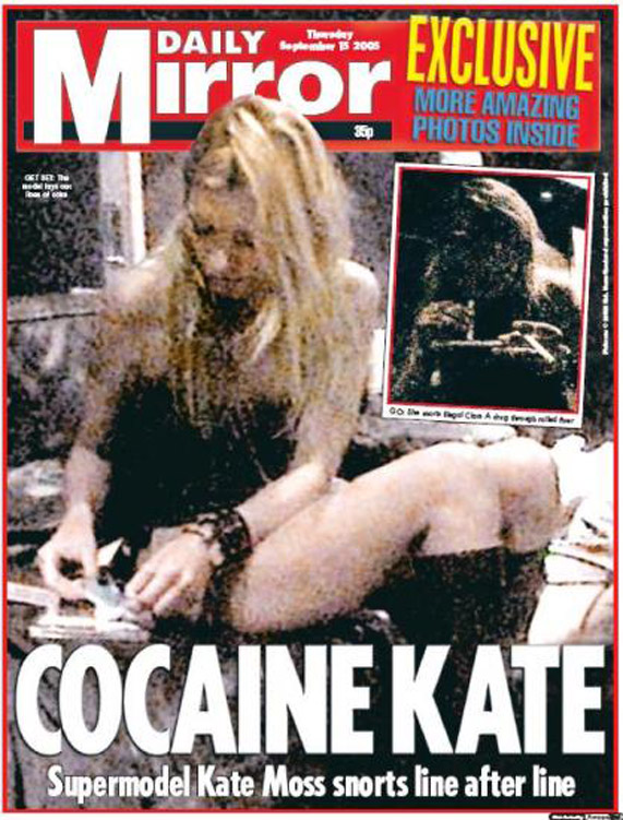 קייט מוס ושערוריית הקוקאין