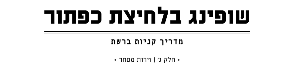 מדריך קניות ברשת