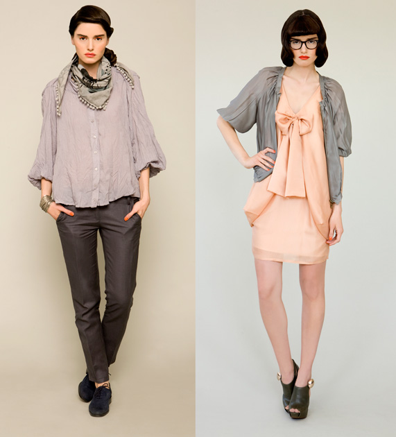 מימין: שמלה של סיגל דקל ב-100 ₪ במקום 820 ₪, משמאל: מכנסיים של סיגל דקל ב-100 ₪ במקום 540 ₪ | צילום: עידו לביא