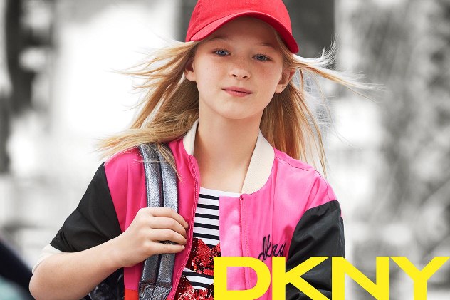 אקטרינה בקמפיין ל-DKNY