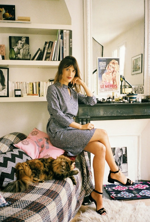 בדירה השיקית שלה (צילום: מתוך הבלוג)