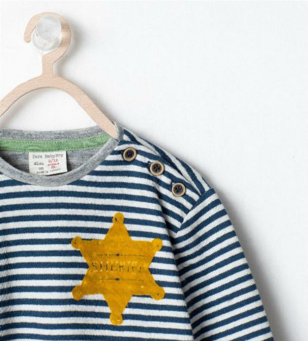 חולצת הטלאי לילדים של זארה (צילום: מתוך האתר)