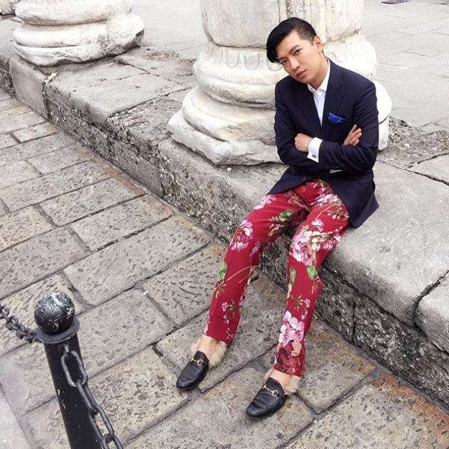 הבלוגר בריאן בוי מתחמם (צילום: אינסטגרם bryanboycom)