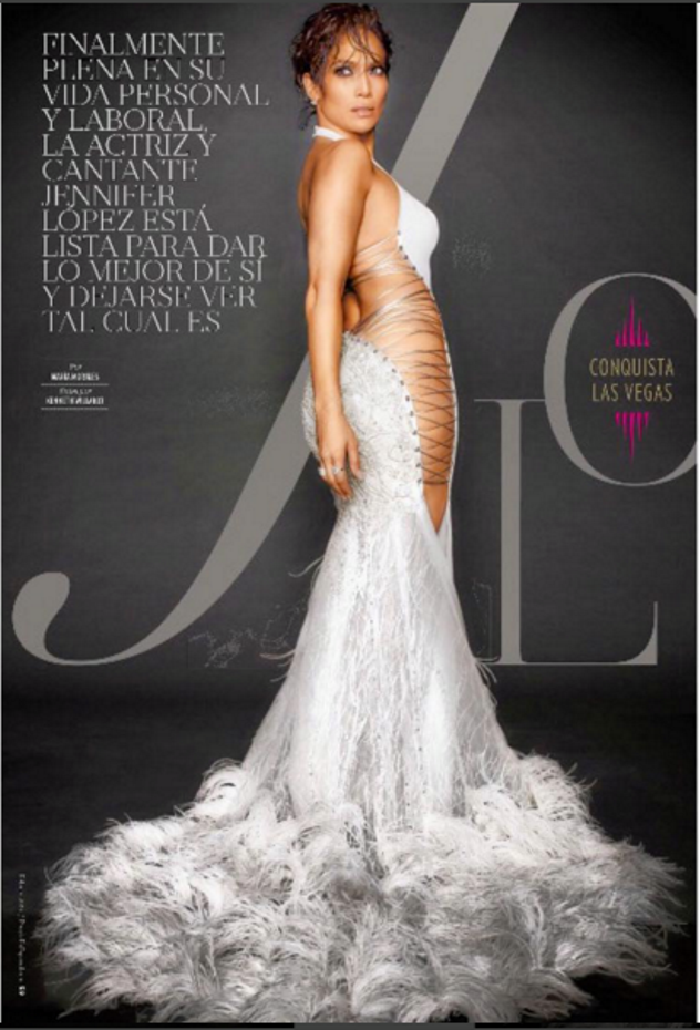 השמלה המדוברת של גליה להב. לופז העלת לאינסטגרם ו-33 מיליון העוקבים אחריה לא הפסיקו לדבר על השמלה (צילום: אינסטגרם JLOׁ)
