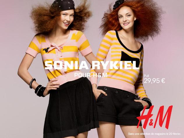 קולקציית הקפסולה של סוניה ריקל ל-H&M. עשתה כבוד לסריגים האיקוניים (צילום: H&M)