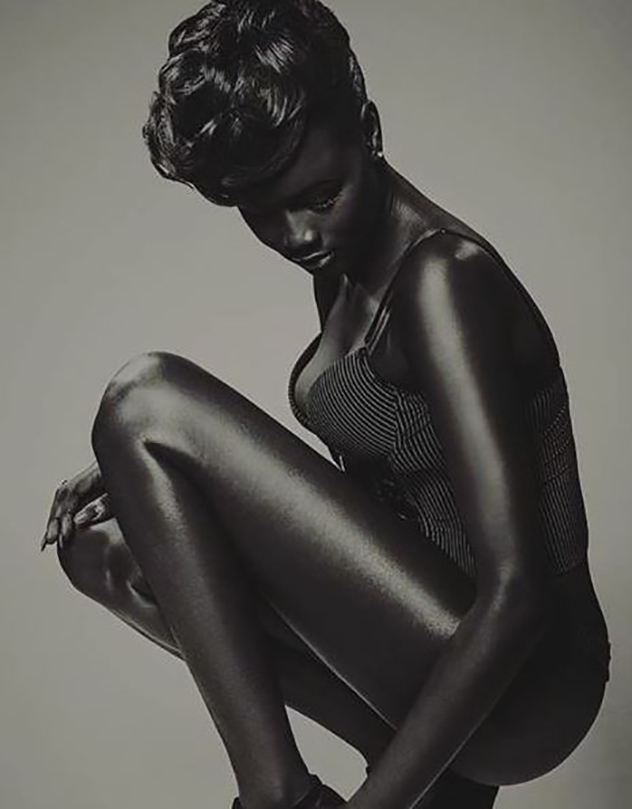 הגוון הכהה גרם לה סבל בילדות, אבל מקפיץ לה כרגע את הקריירה (צילום: אינסטגרם melaniin.goddess)