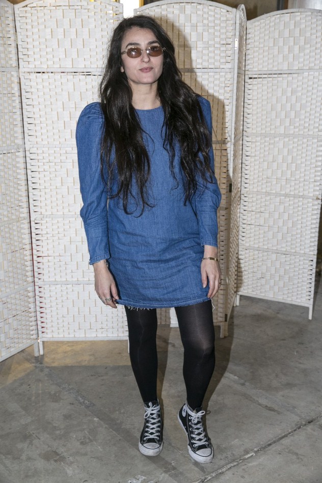 ליאת אשורי בתצוגת האופנה של קרייזי ליין במסגרת אירוע 'טרנדה' (צילום: לנס הפקות)