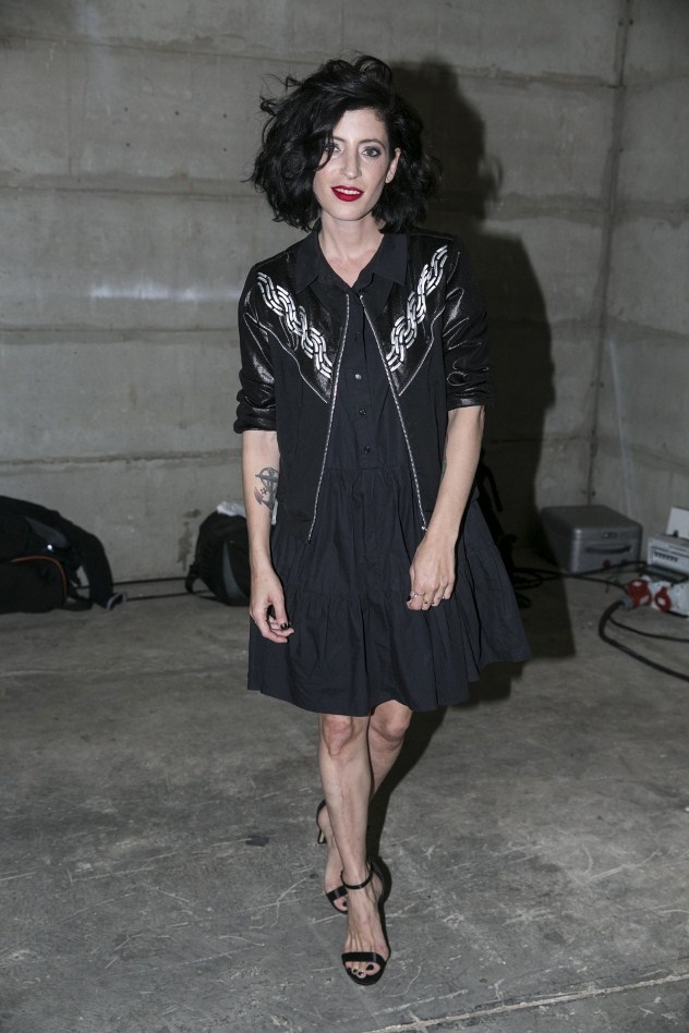 אפרת גוש בתצוגת האופנה של קרייזי ליין במסגרת אירוע 'טרנדה' (צילום: לנס הפקות)