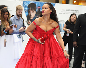 הכל בחוץ: השמלה של ריהאנה משאירה מעט מקום לדמיון