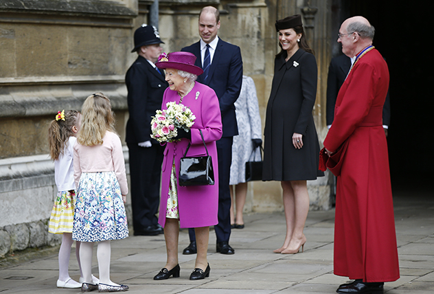 והמלכה, כמובן, בוהקת (צילום: Tolga Akmen - WPA Pool/Getty Images)