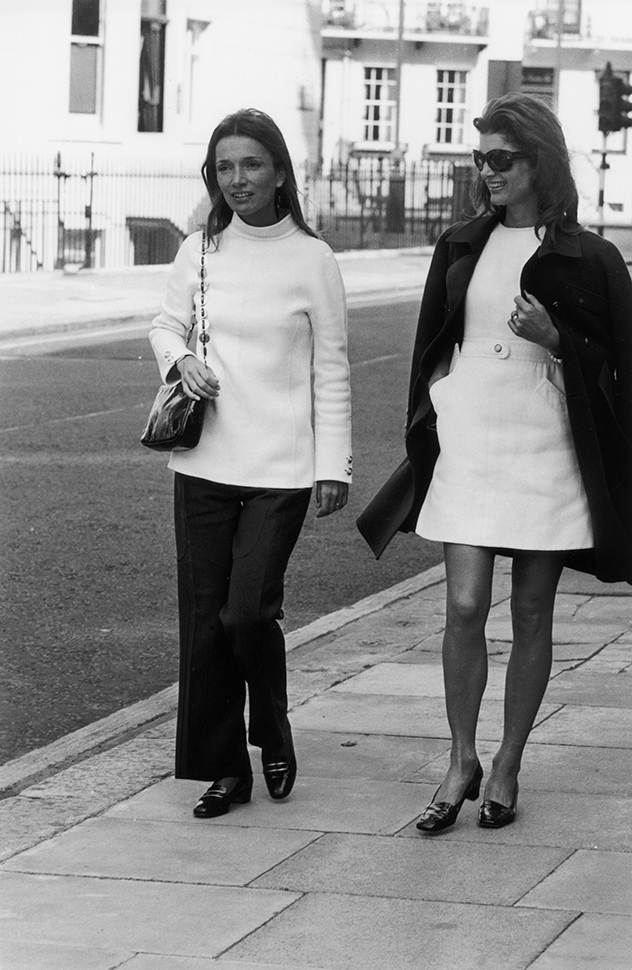 סטייל על זמני. ג'קי ולי בלונדון, 1970 (צילום: William Lovelace/Express/Getty Images)