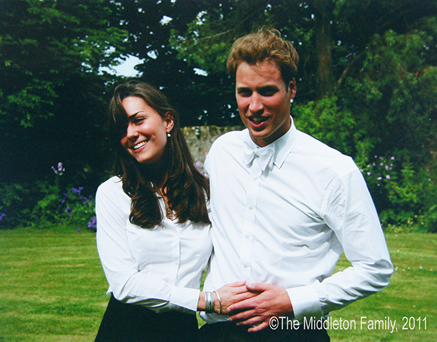 הם היו האוהבים הצעירים. וויליאם וקייט הכי יפים שיש (צילום: Photo by the Middleton Family לגטי אימג'ס)