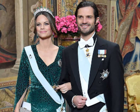 שמלה מנומרת וכתר: הזוג המלכותי משוודיה הוא התגשמות כל האגדות