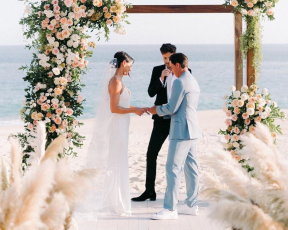 על החוף במקסיקו: הזוג הזה התחתן באירוע מהחלומות