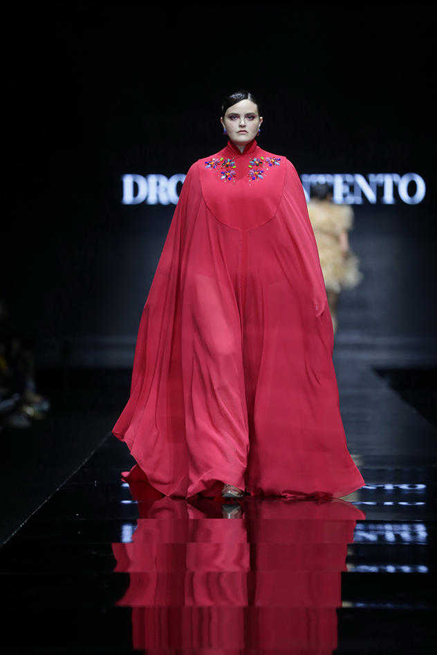 דרור קונטנטו בשבוע האופנה 2019 (צילום: אבי ולדמן)