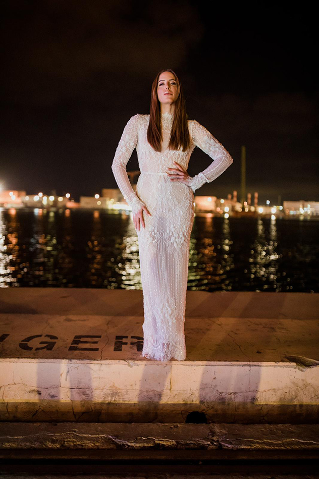 נסרין קדרי בשמלה של אייזן שטיין (צילום: יח"צ)