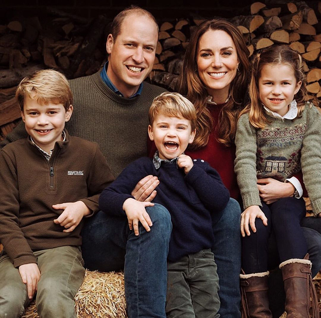 קייט ויליאם והילדים (צילום:  kate_middleton_royal אינסטגרם)