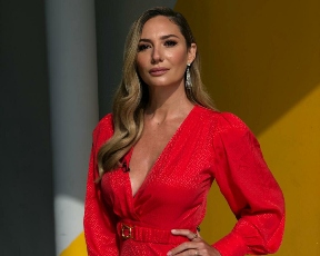 לוהטת באדום: השמלה שמיכל אנסקי לבשה אתמול הפילה לנו הלסת