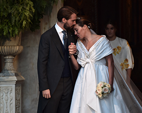 המיליארדרית התחתנה עם נסיך יוון בשמלה של שאנל