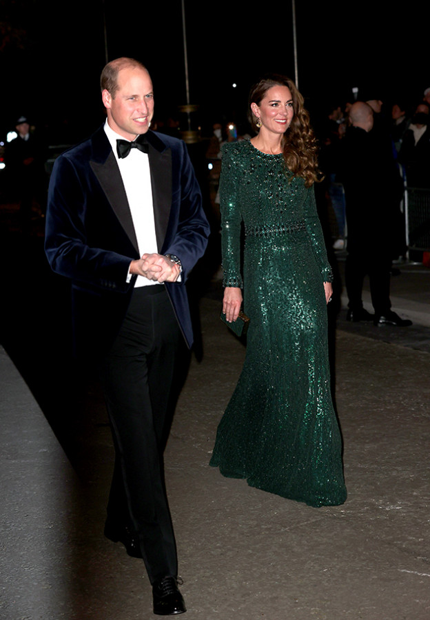 הזוג המלכותי מגיע (צילום: Chris Jackson לגטי אימג'ס)