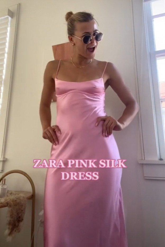 השמלה הוורודה של זארה