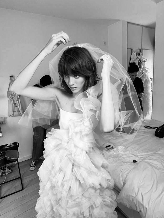 חתונה שהיא הפקת אופנה  (צילום: יניב אדרי)