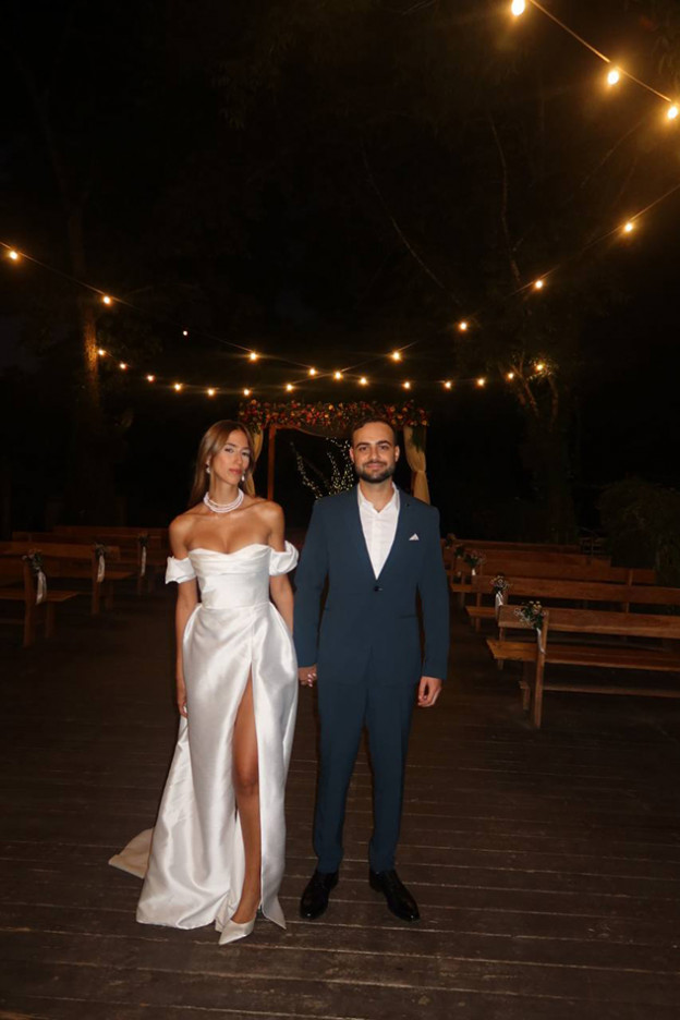 קבלו את החתן והכלה - בן שפירא וטלי כרקוקלי  (צילום: שי בוזגלו יו סטורי ווד)
