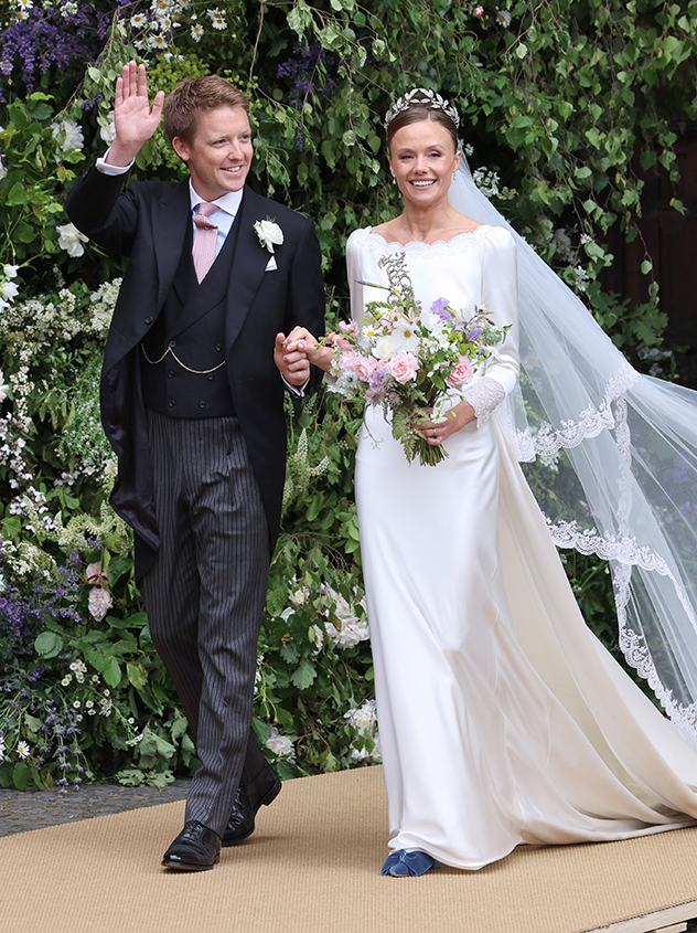 ברכות לזוג המעושר (צילום: Chris Jackson/Getty Images)