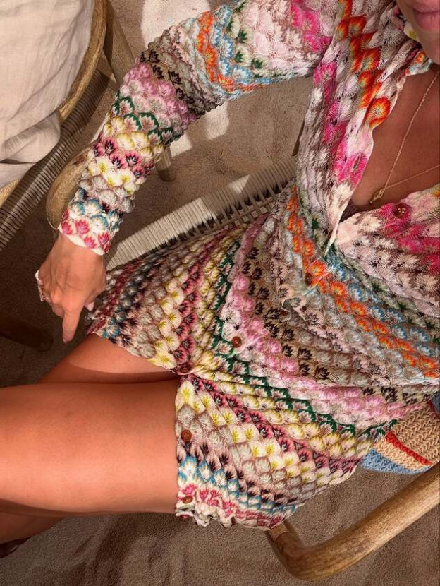 השמלה של מיסוני חירפנה אותנו (צילום: Coral Simanovich Roberto אינסטגרם)