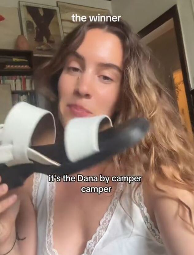 הנעליים הנבחרות (צילום: טיקטוק, there_y0u_are)