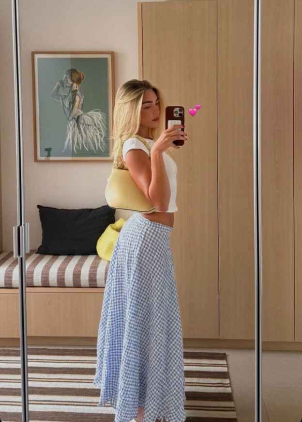 מאיה קיי. לוק קייצי הורס (צילום: Maja Kravarusic אינסטגרם)