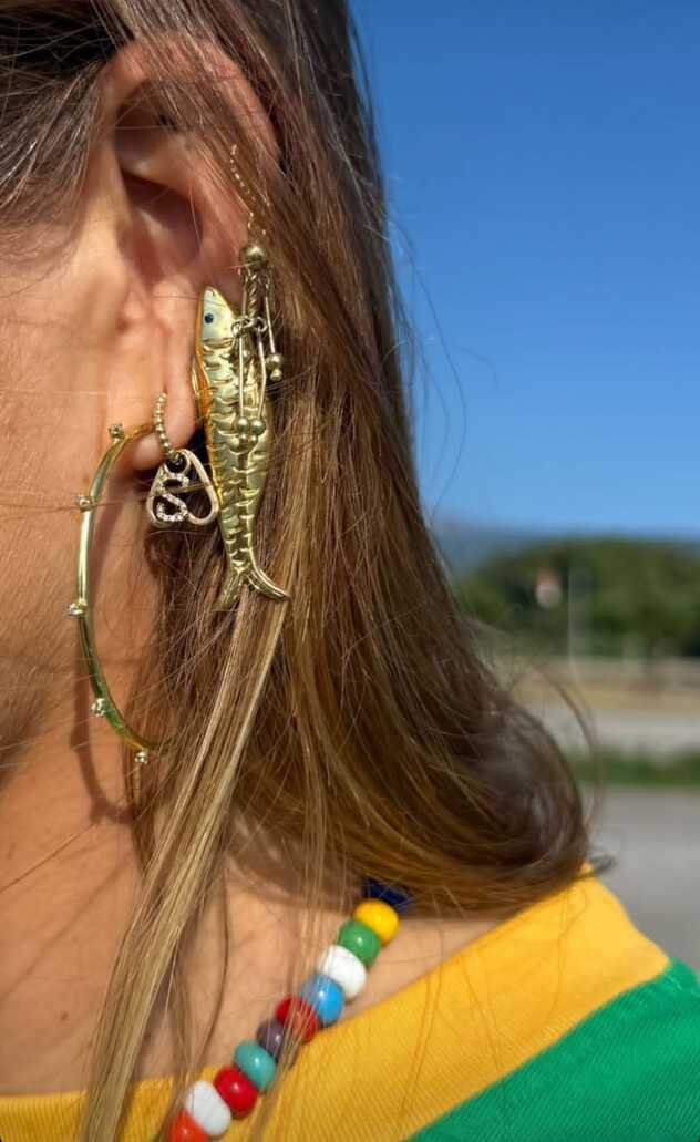 שימו לב לסיטואציית העגילים (צילום: אינסטגרם, maya.keyy)