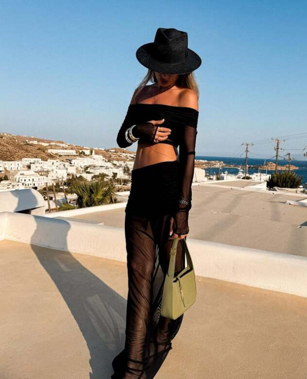 והיו גם לוקים שונים לחלוטין (צילום: אינסטגרם miranbuzaglo)