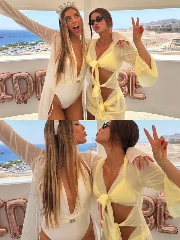 מתאווררת עם החברות (צילום: אינסטגרם, noakirel)