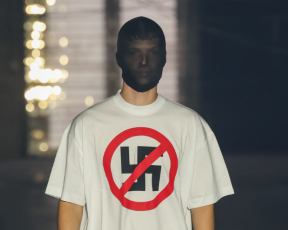 "אין מקום לשנאה": סערת צלבי הקרס המחוקים בשבוע האופנה