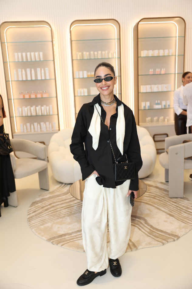 ספיר אביסרור בהשקת הקליניקה החדשה של קרן ברטוב בביג פאשן גלילות  (צילום: אור גפן)