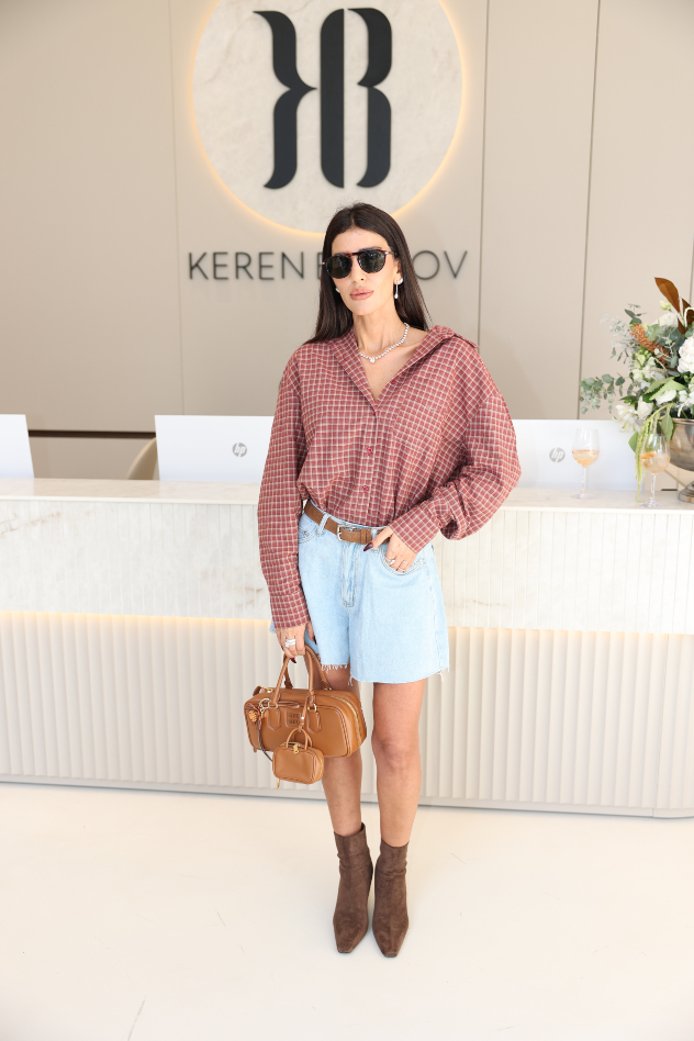 עינב בובליל בהשקת הקליניקה החדשה של קרן ברטוב בביג פאשן גלילות  (צילום: אור גפן)