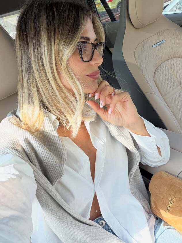 קהל קשה, אבל העיקר שהיא מרוצה (צילום: אינסטגרם, miranbuzaglo)