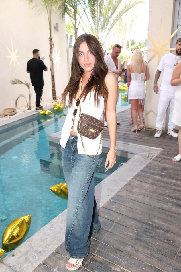 לינור סביניק בהשקת הקולקציה החדשה של המעצבת אילנית מזרחי (צילום: אור גפן)