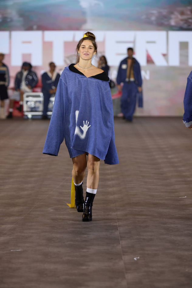 שורדת השבי מיה רגב על המסלול (צילום: עמרי רוזנגרט)