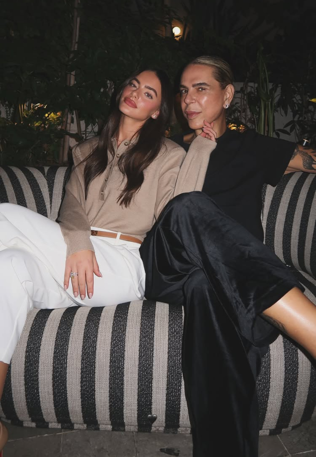 עם מיקי בוגנים (צילום: אינסטגרם, mikibuganim)