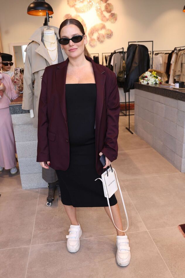 דנה פרידר בהשקת קולקציית הגברים של משכית בשיתוף עם שי פרנקו (צילום: רפי דלויה)