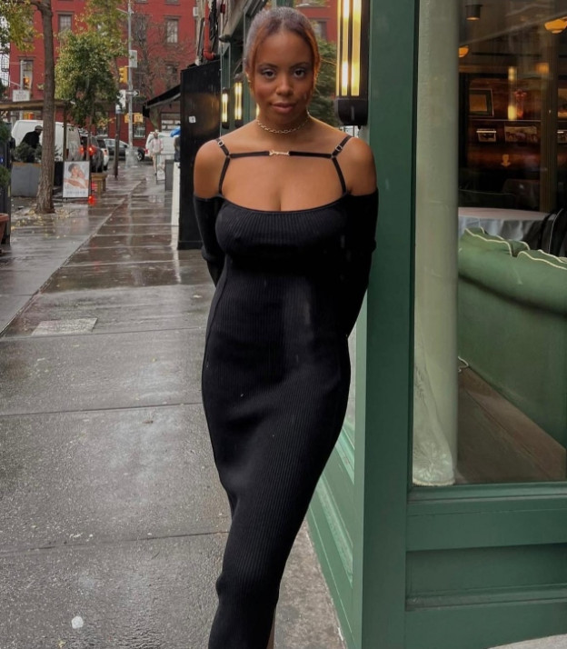 אין מה לומר, זו שמלה שהיא שואו (צילום: אינסטגרם)