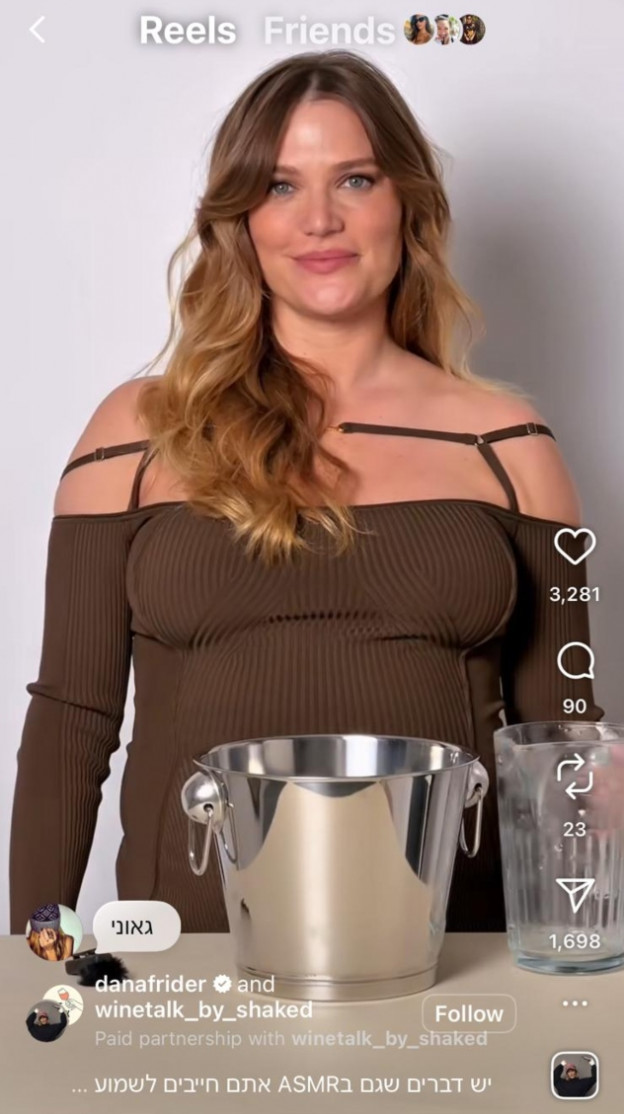 אחת השמלות היותר פופולאריות השנה (צילום: Dana Frider אינסטגרם)