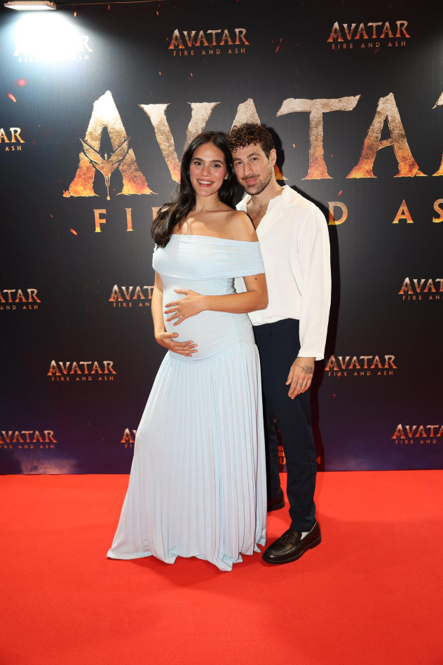 נויה אריאלי בפרמיירת הסרט "אוואטר: אש ואפר" (צילום: אור גפן)