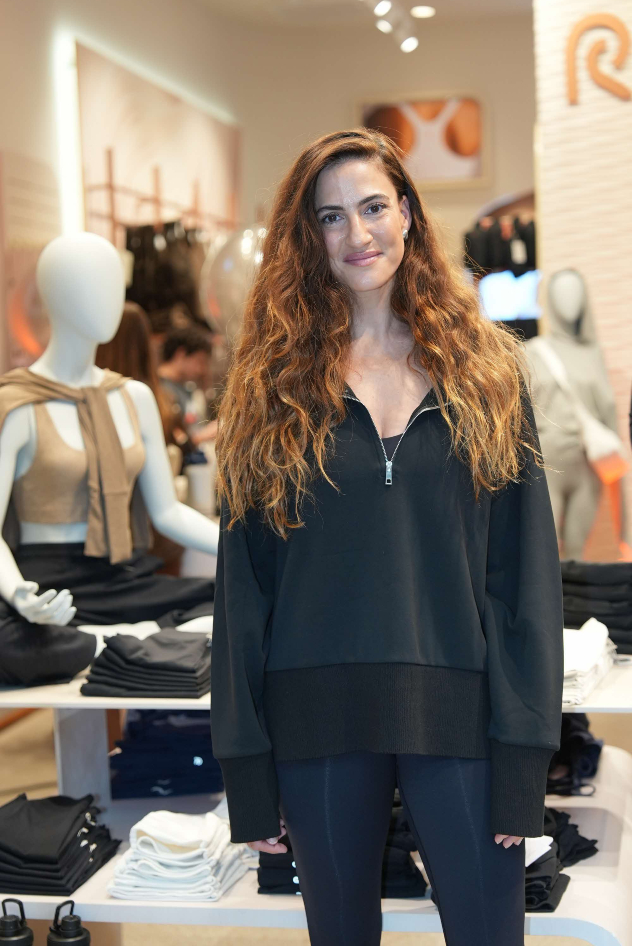 רונה לי שמעון בפתיחת החנות החדשה של Panta Rei בקניון עופר פתח תקווה (צילום: Simpler)