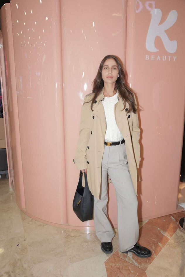 אן אברהמי בהשקת פופ-אפ הביוטי הקוריאני של סופר-פארם בקניון עזריאלי תל אביב (צילום: שוקה כהן)