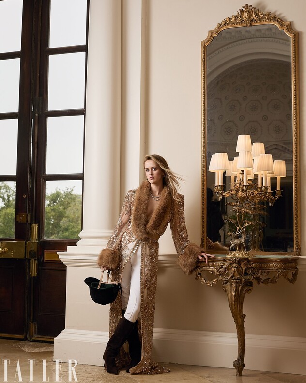 מכנים אותה מינטי (צילום: Luc braquet למגזין Tatler)